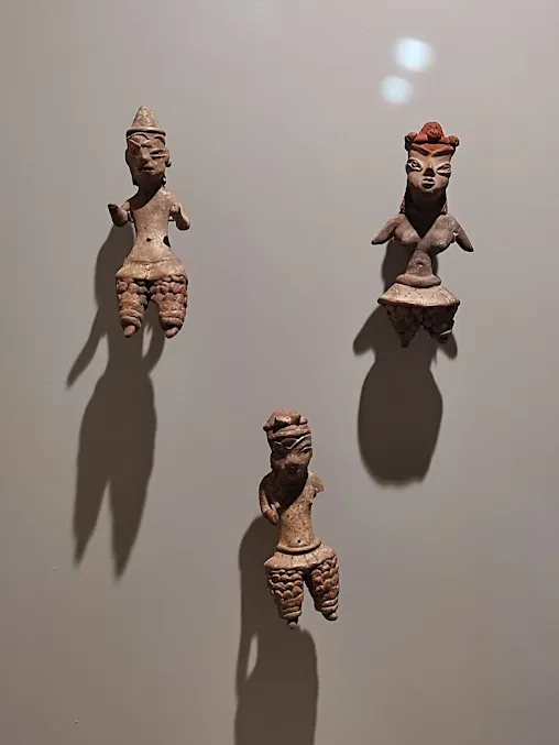 Figurillas de barro de la cultura tlatilca